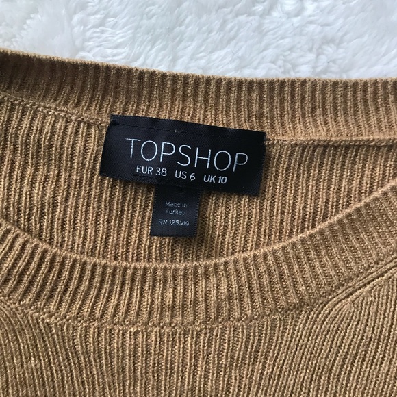 Topshop Crop Sweater - Picture 2 of 3